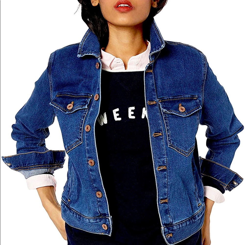 J. CREW MERCANTILE DENIM JEAN JACKET